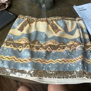 Sequin skirt